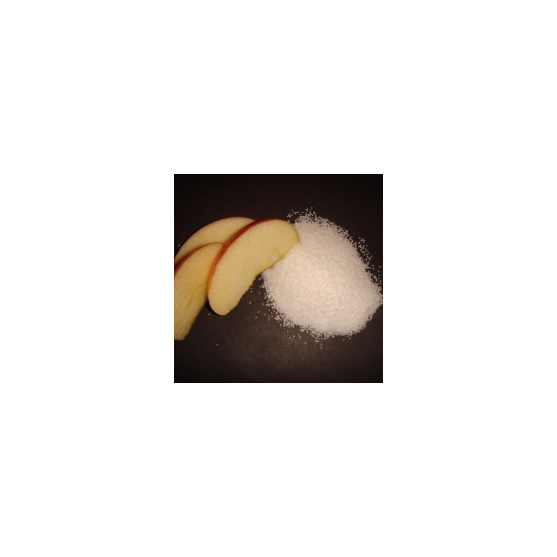 Æblesyre i flere størrelser