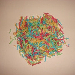 100g flerfarvet krymmel