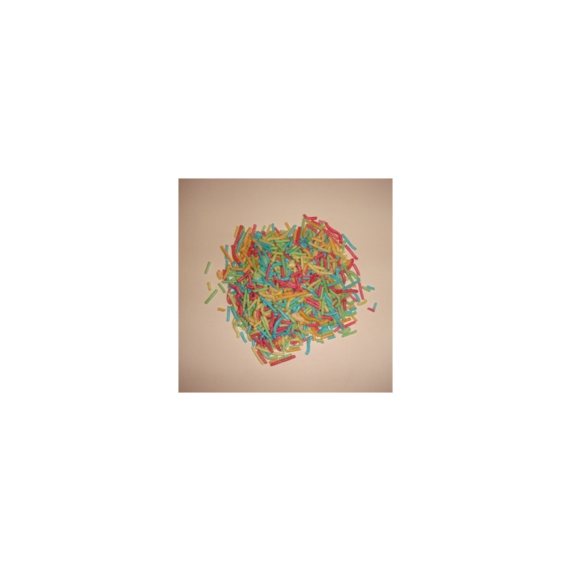 100g flerfarvet krymmel