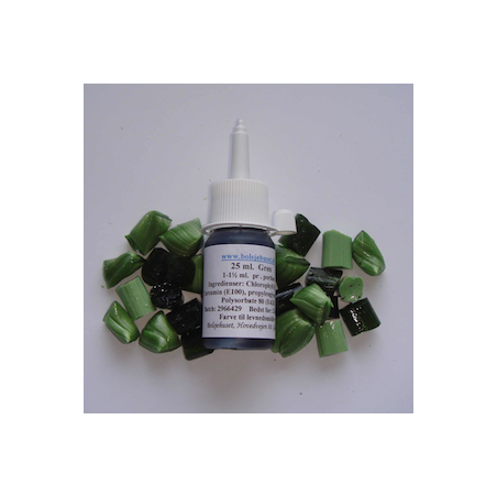 Grøn farve i flere størrelser