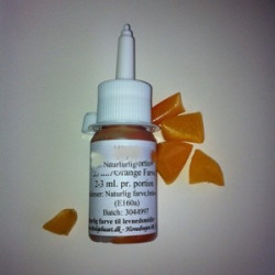 Orange farve til bl.a. bolsjer