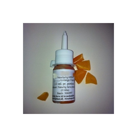 Orange farve til bl.a. bolsjer