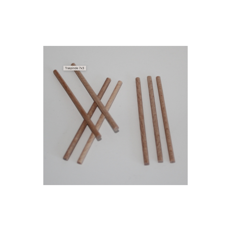 Træpinde 7x4